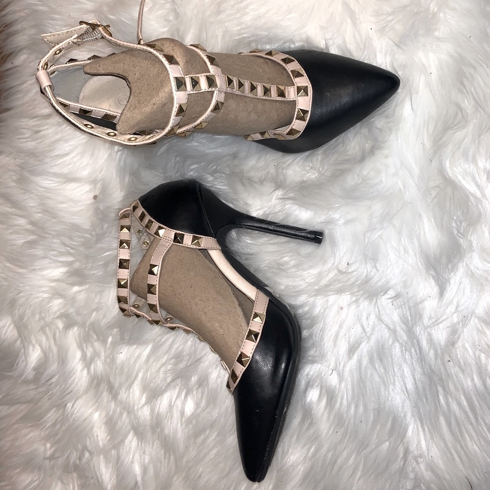 Wild diva studded heels